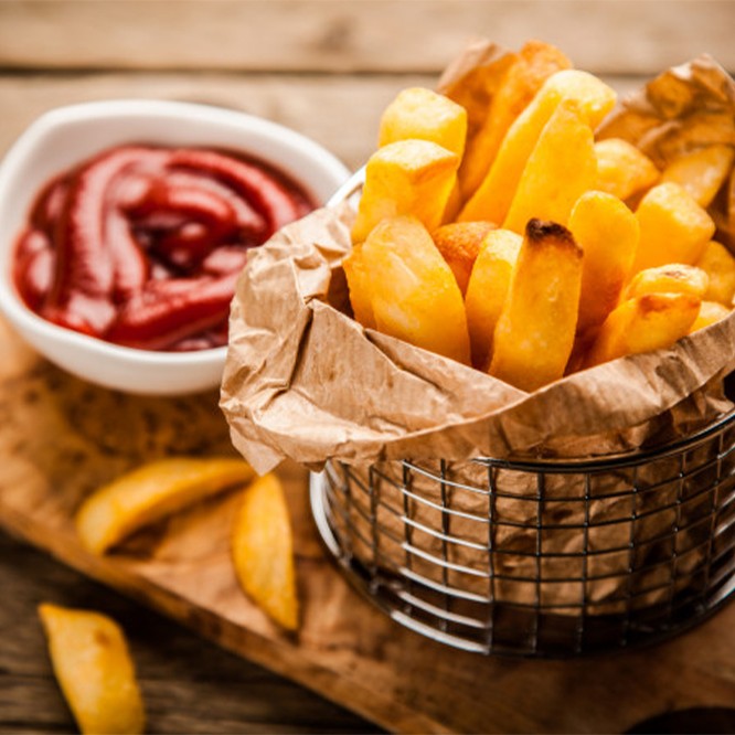 سیب زمینی سرخ شده خلالی